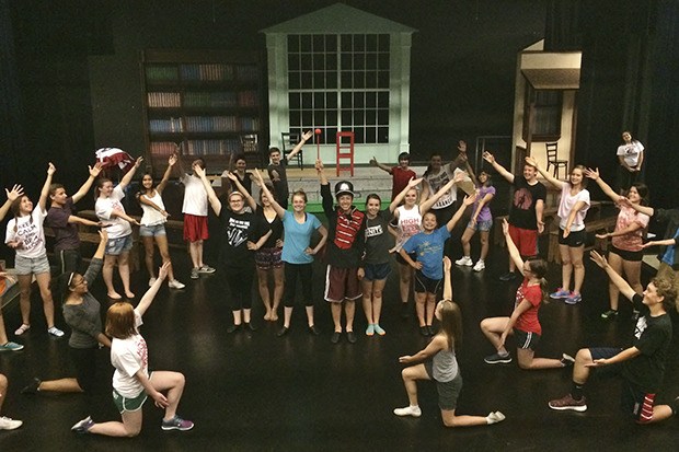 Meredith Willson’s 'The Music Man’ cast rehearses for the July 31 premiere at Green River College.