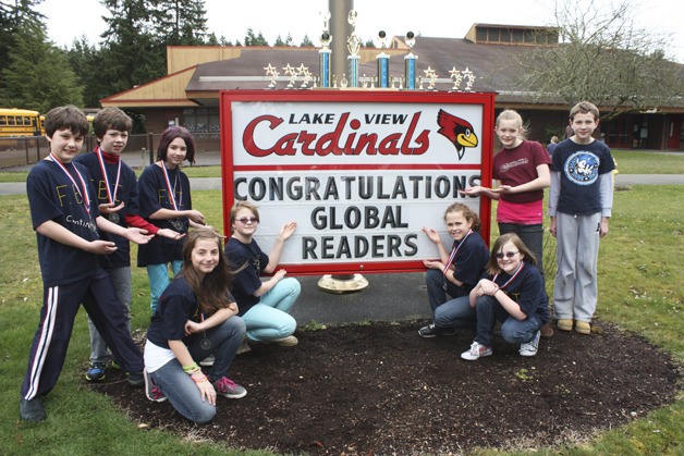Lake View's champion Global Readers include