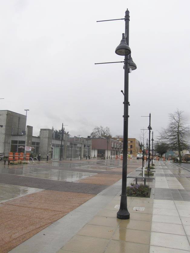 The City's South Division Street Promenade nears completion. The pay for it all