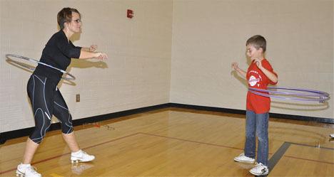 Tammy Unruh and her son