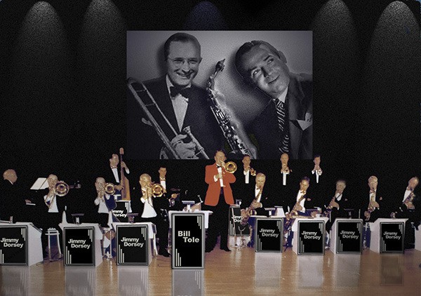 Bill Tole leads the Jimmy Dorsey Orchestra through another classic.