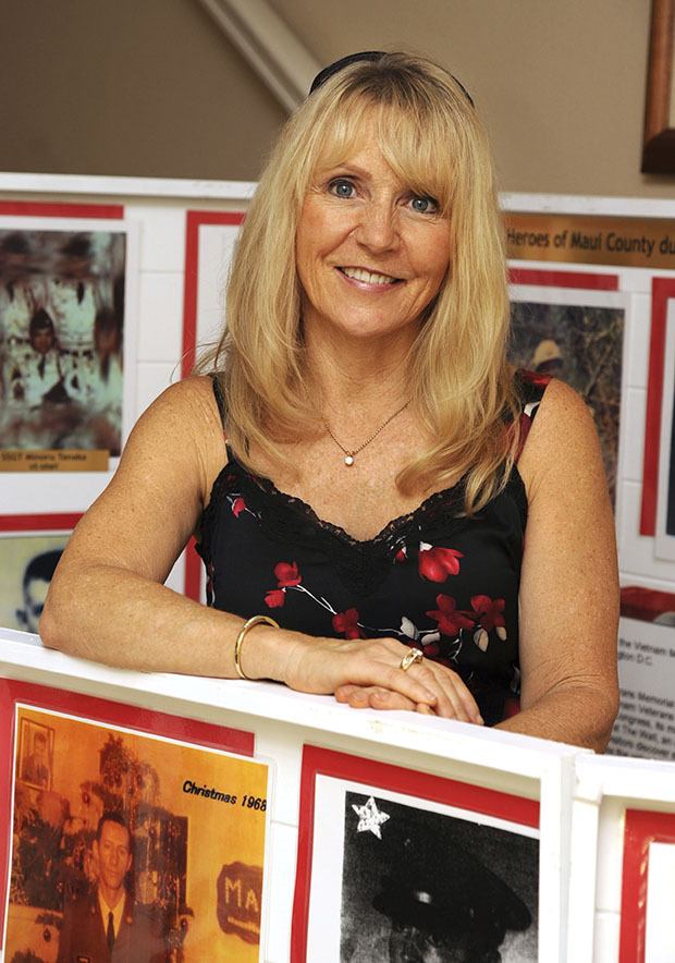 Janna Hoehn has been active in the national effort to find photos of all the names on the Vietnam Veterans Memorial Wall.