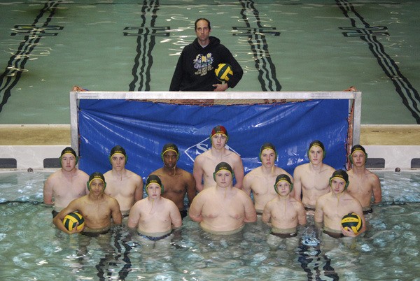 The Auburn High School boys water polo team.
