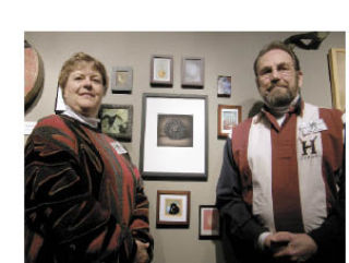 The work of Enumclaw photographers Lydia and Ken Strange were among those projects featured at the White River Valley Musem show for area artists.