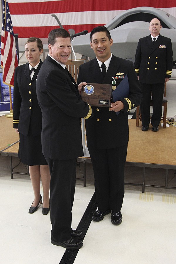 Auburn Riverside graduate Lt. Michael Ellison was selected as the Naval Education and Training Command (NETC) Officer Instructor of the Year.