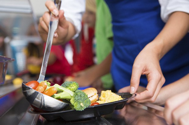 Auburn students can stock up on local produce in the lunch line for a more nutritious meal.