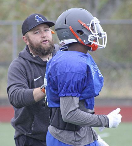 Lions coach Jared Gervais