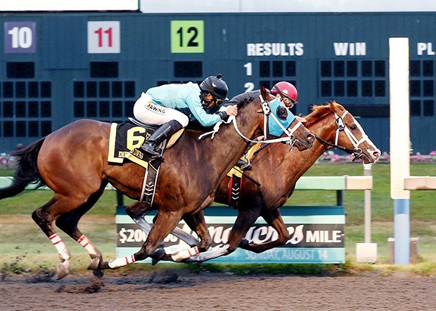 Barkley (No. 4) edges Mach One Rules (No. 6) in the $50