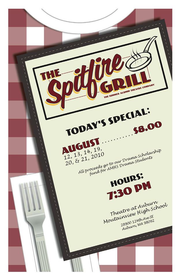 The popular alumni cast returns at Auburn Mountainview for six performances of 'The Spitfire Grill.'