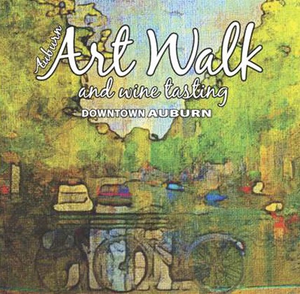 Auburn’s Art Walk and wine tasting event returns May 11-12 to the downtown.