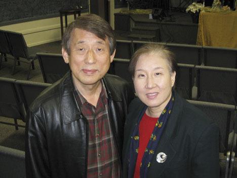 Pastor Cho and his wife