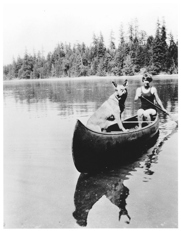 Dog in a canoe: The White River Valley Museum invites the public to enter the sentimental world of animals and their people during the Victorian era with the photographic exhibit