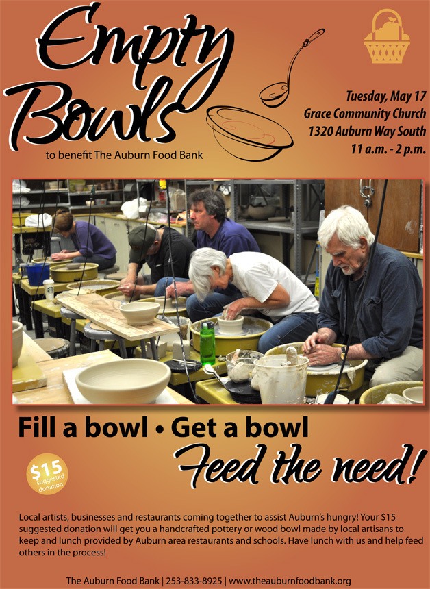 The community has come together to offer Empty Bowls