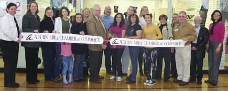 The Auburn business community officially welcomed Becky's Glamour with a ribbon-cutting ceremony.