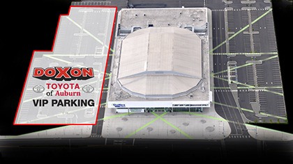 Suite and Club Seat holders will now park in the Doxon Toyota VIP Parking Area for all ShoWare Center events.