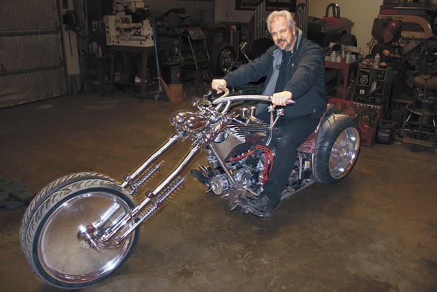 Mike Fobes built a rotary-powered motorcycle from scratch.