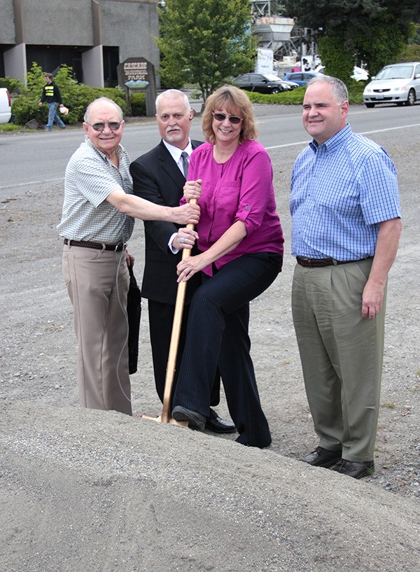 The City of Pacific broke ground on the Stewart Road project this past Tuesday. Pictured
