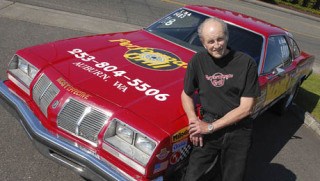 Auburn businessman Bill Kost has powered his reliable 1977 Oldsmobile Cutlass to many wins over his long career as a sportsman drag racer.