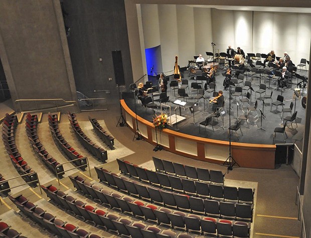 The Auburn Symphony Orchestra tunes up for its season-opening concert last Sunday