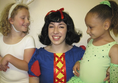 Mackenzie Bir stars as Snow White in the Auburn Children's Theater production of 'Snow White and the Seven Dwarfs' on Saturday at the Auburn Avenue Theater. Also in the play are Ariana Stephens