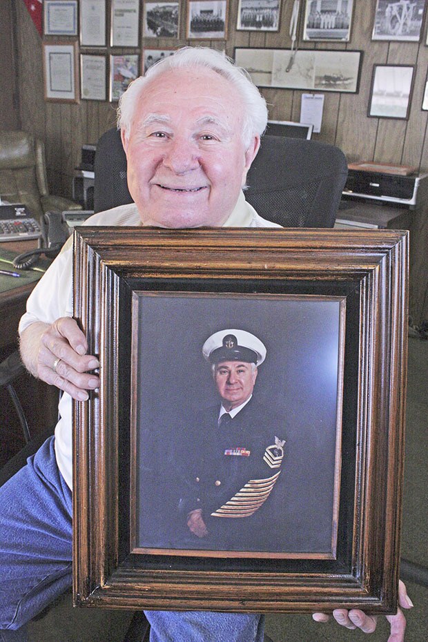 Then and now: Tony Mola served 40 years in the U.S. Navy
