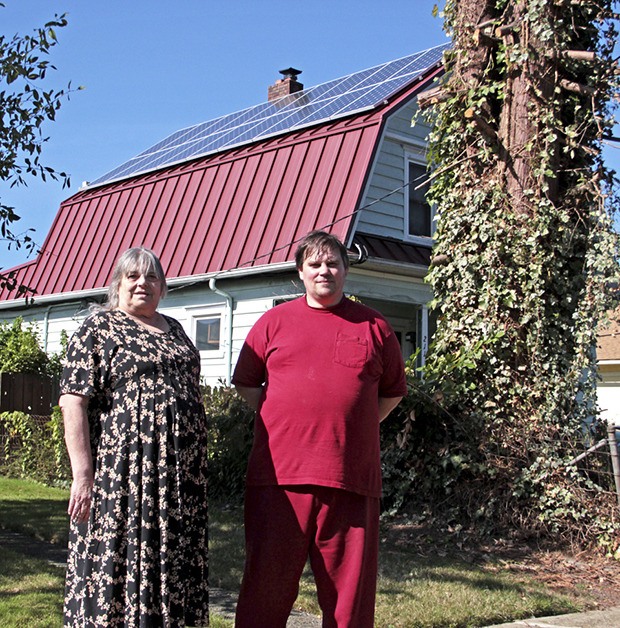 Pamela Gunderson and her son