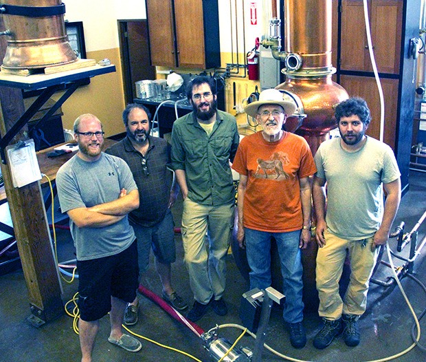 The crew at Auburn’s Blackfish Distillery