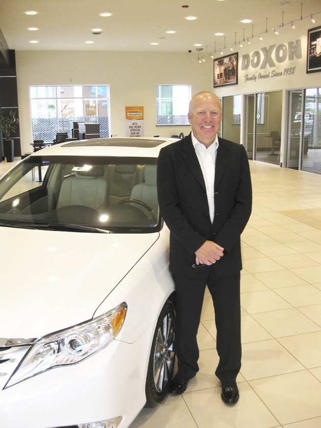 Doxon Toyota recently put the finishing touches on its new showroom floor at its dealership on Auburn Way North. ‘It feels good. It’s not over the top