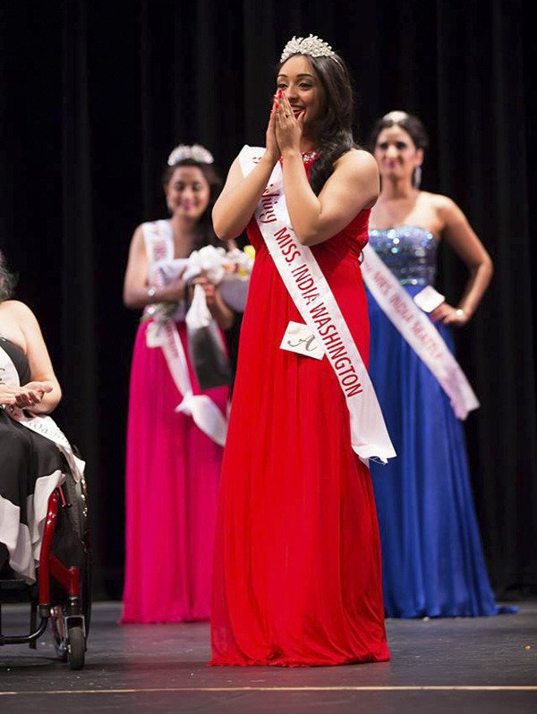 Auburn Mountainview graduate Angela Goraphy wins the Miss India Washington pageant.