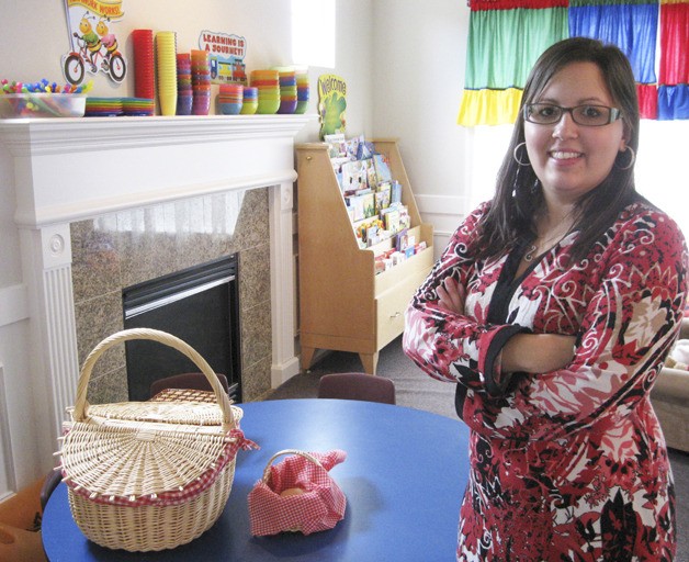 Auburn’s Tiffany Eaton decided to make a career change and transform a part  of her home into a year-round preschool.