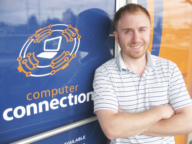 Auburn’s David Joiner has found a home as a first-time proprietor. Joiner specializes in computer repair and service.