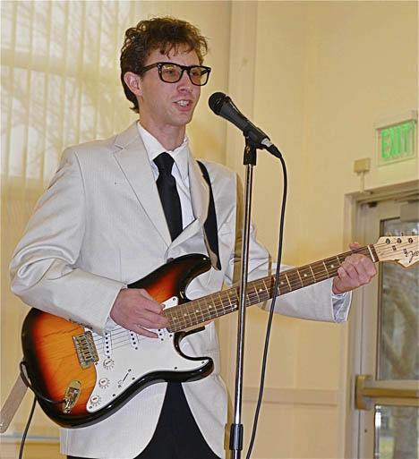 Ryan Coleman enjoys bringing back the classic rock-n-roll sound of Buddy Holly. 'With Buddy Holly in particular