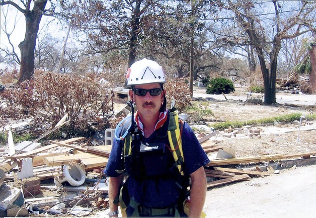 The VRFA’s Tom Marino was part of a deployment to help victims of the Hurricane Katrina disaster.