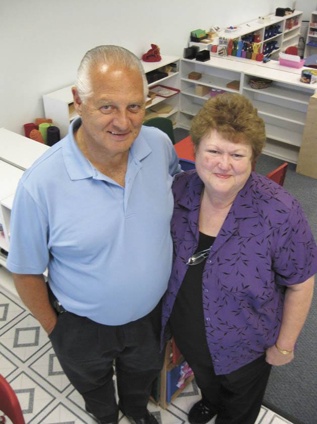 Their love for children keeps Ron and Carolyn Carroll active and involved in education.