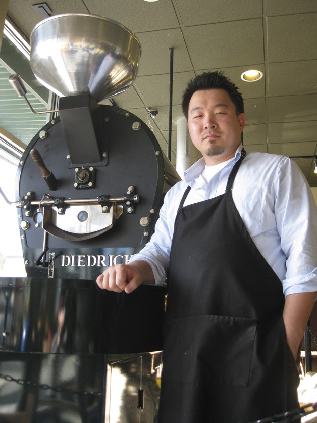 Jae Lim is in the coffee-making business