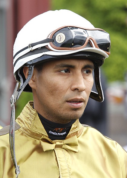Jockey David G. Lopez rode two winners Saturday