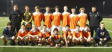 Auburn Youth Soccer’s U-14 Synergy boys are
