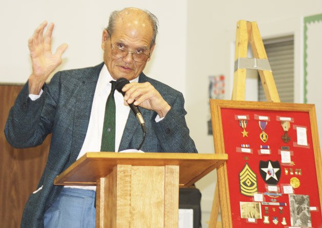 Pacific Mayor Cy Sun describes his experiences as a soldier fighting in the Korean War