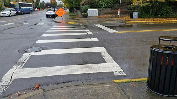 The City of Auburn receives many requests to mark crosswalks every year
