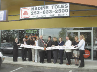 Longtime State Farm Insurance agent Nadine Toles can be found at her new office at 1525 A St. NE