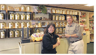 Athena and Ian Robbins recently opened Coffee Island – Tea & Imports