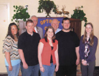 Optimist Club scholarship winners include