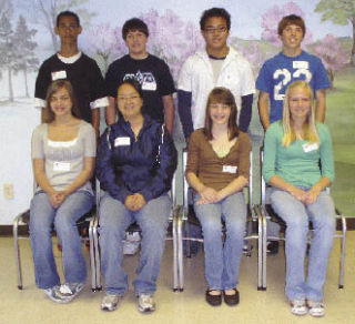 The Valley Kiwanis Students of the Month for June are