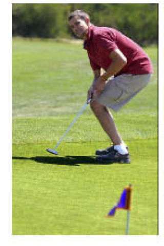 Devin Harder worked on his putting at the annual Auburn Youth Resources Tournament at Washington National. The AYR event on July 24 kicked off a series of benefit tournament.