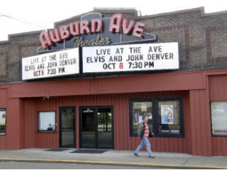 The historic Auburn Avenue Theater sports a new marquee these days.