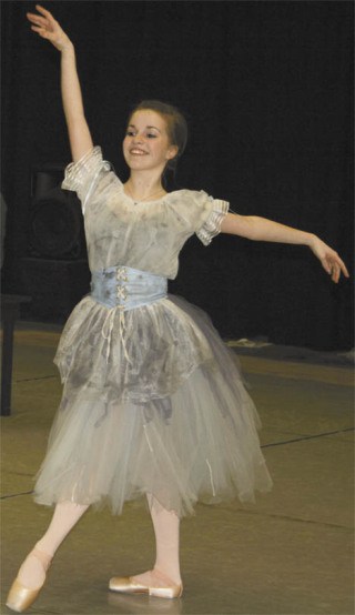 Auburn’s precocious Charmaine Butcher steps into the leading role  in Evergreen City Ballet’s rendition of  ‘Cinderella’ this weekend at the IKEA Performing Arts Center in Renton.