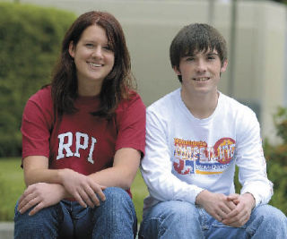 Elizabeth Wroe and Matt Sencenbaugh were humble leaders of the pack at Auburn High.