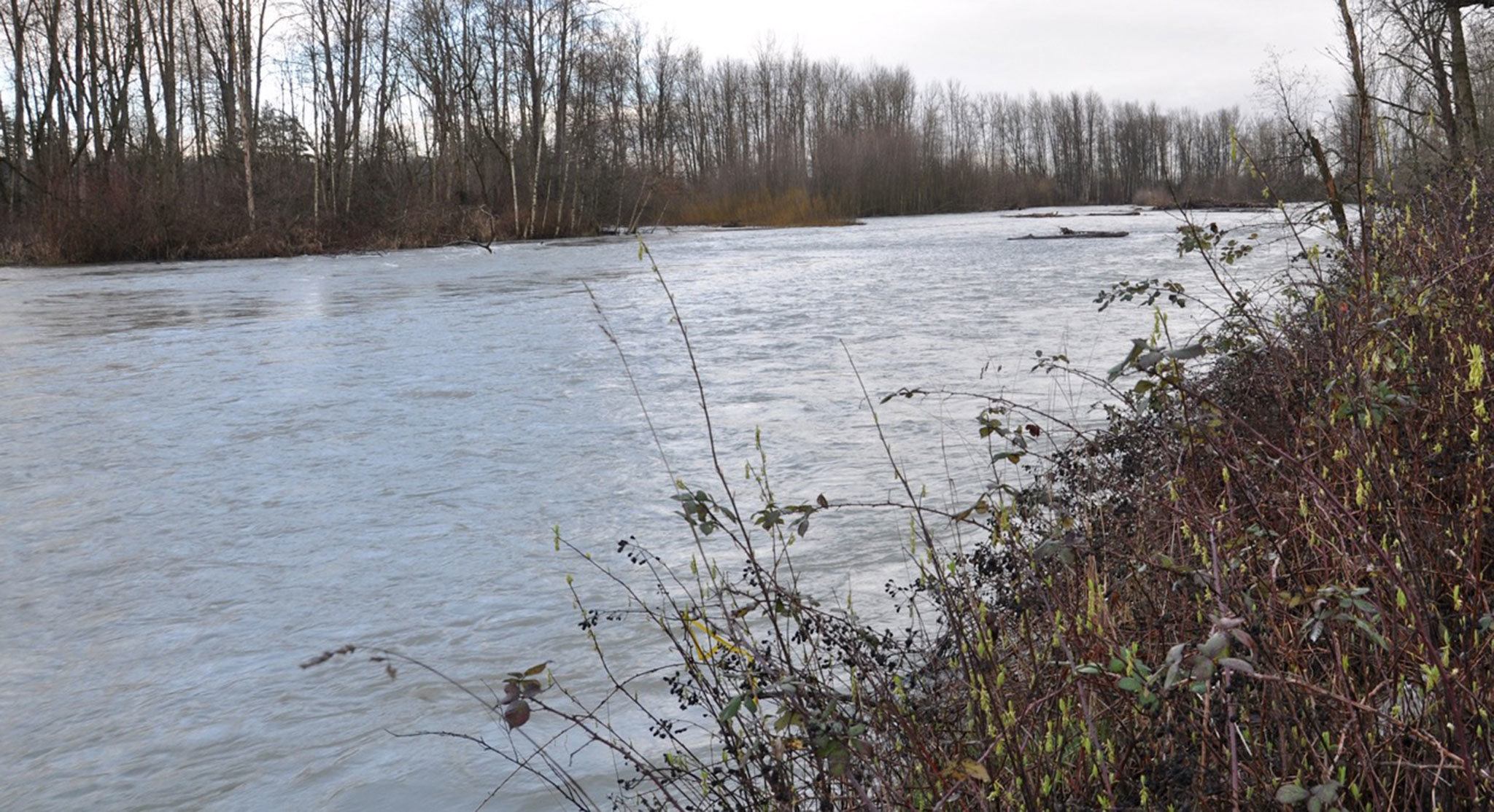 County officials remain concerned about the flood-prone White River in Pacific. The Flood Control District budget will provide funding to complete construction of the Countyline setback project and to monitor flood water levels with new gauges along the river. RACHEL CIAMPI, Auburn Reporter