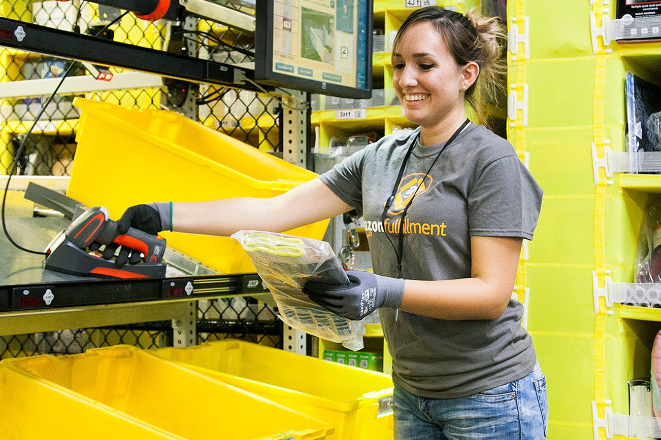 Kent’s Amazon center ships out more than one million items in one day
