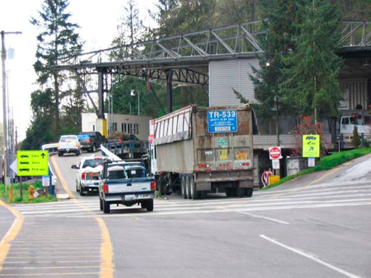 Opened in the mid-1960s, the Algona Transfer Station is outdated and undersized, according to King County, and lacks many features that newer facilities have. Algona’s new recycling and transfer station will be at 35101 West Valley Highway S., adjacent to the existing facility. REPORTER FILE PHOTO